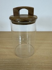 Portable Glass Jar Coffee Bean Storage Flour and Sugar Canister