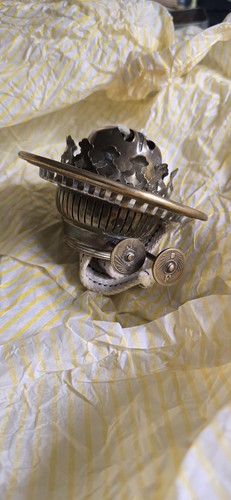 Antique oil lamp burner - antique,