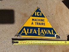  Alfa-Laval sign. Enamel sign interest