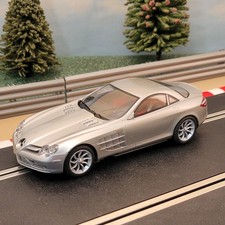 Scalextric 1:32 Digital Car - C2632D Silver Mercedes SLR McLaren *LIGHTS* #M