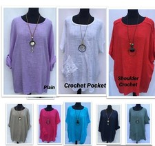 LADIES ITALIAN LAGENLOOK PLAIN