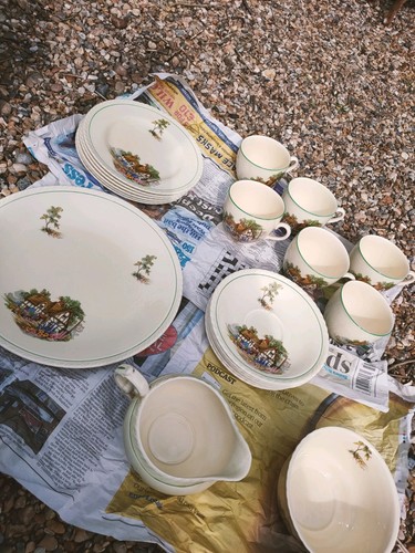 Crown ducal vintage set - a, g.r