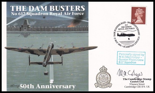 Wwii 617 squadron gunner - squadron,