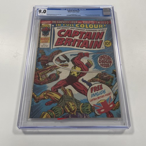 Captain britain 1976 cgc - 1976,