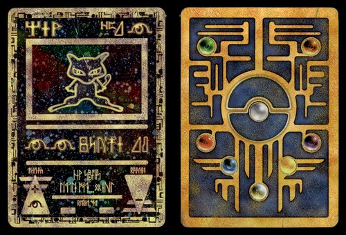 Ancient mew promo - mew, holo