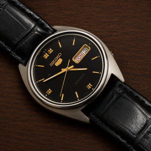 Vintage seiko black - vintage, dial