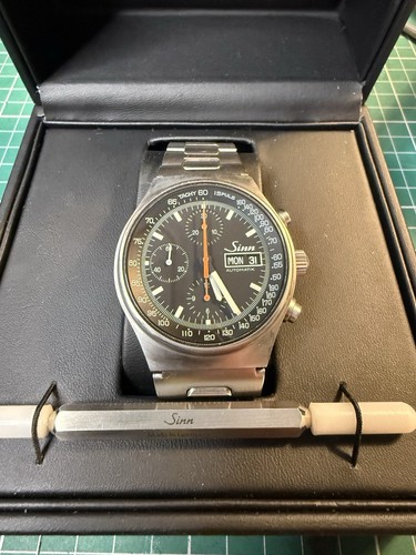 Sinn 144 chronograph black - sinn,