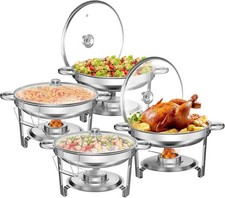 1/2/4 Pack 5QT/6QT Chafing