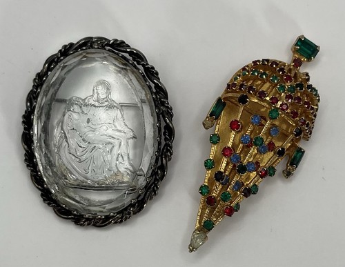 Vintage joseph warner brooch - vintage,