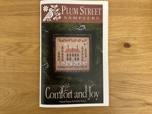 Comfort and joy cross - and, stitch