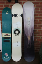 3x snowboards, Generics Blax 152, US40, GNU 161