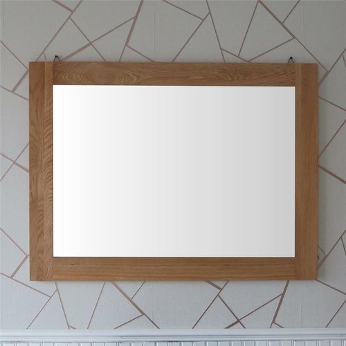 Oak wall mounted - wall, mirror