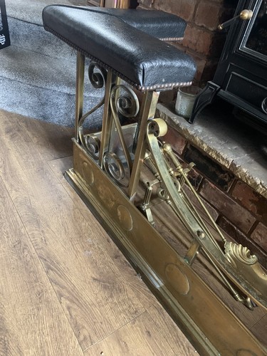 Antique brass club - brass,