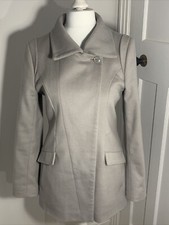 REISS Grey Wool/cashmere Coat. Size Small