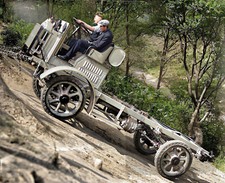 1928 Demonstration of Four Wheel Drive truck 14 x 11" Photo Print