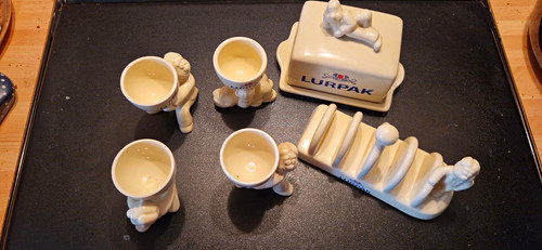 Lurpak ceramic butter - butter, dish