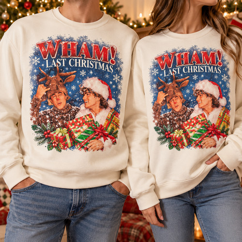 Wham last christmas sweater - christmas,