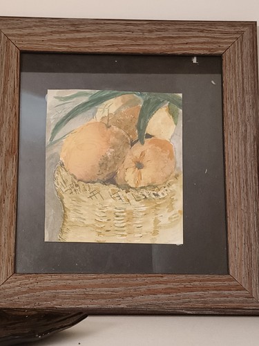 Framed still life - framed,