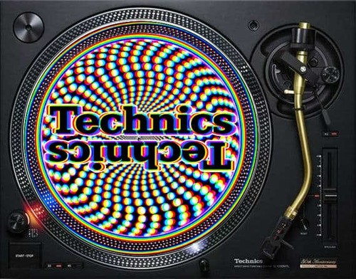 Trippy technics slipmat dj - technics,