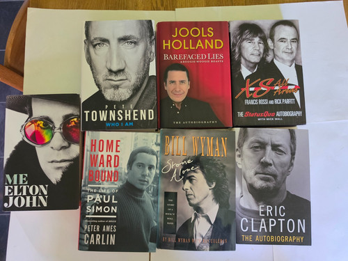 Music auto biography books - music,