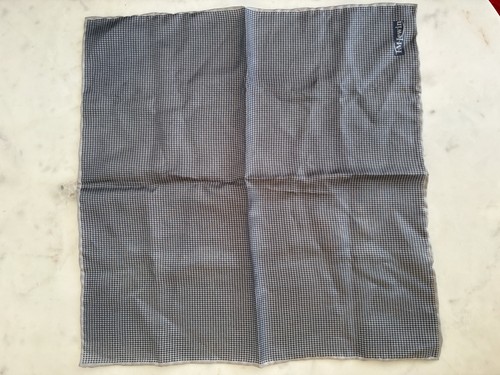 Lewin grey houndstooth silk - lewin,