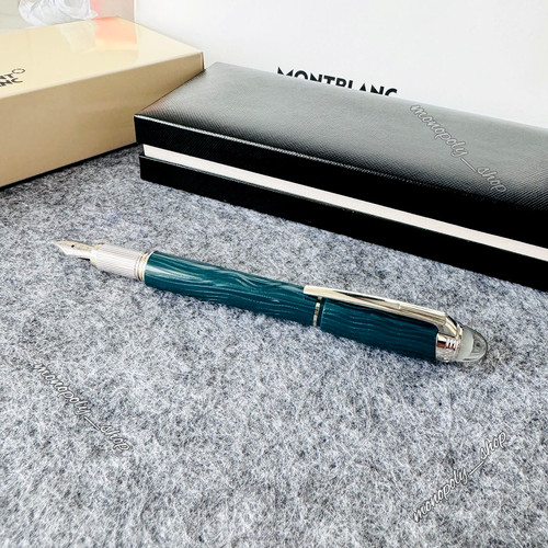 Montblanc luxury teal - teal, marble