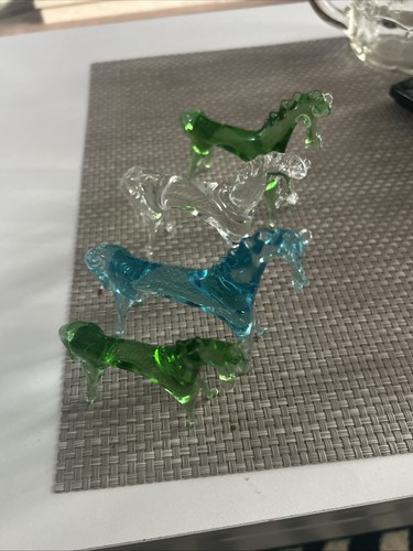 Vintage murano glass figure - glass,