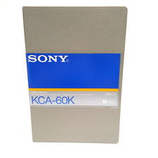 Sony KCA-60K Umatic ¾” Broadcast Video Tape Cassette NEW
