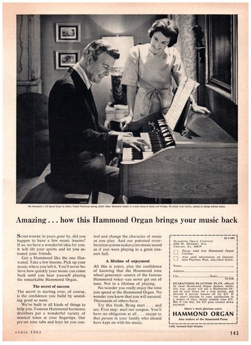 Print 1965 hammond - 1965,