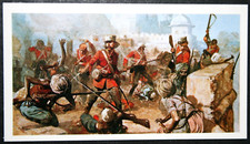 61ST  GLOUCESTERSHIRE REGIMENT   Indian Mutiny    Illustrated Card  DE29M