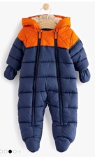 Fat Face Navy Blue + Orange