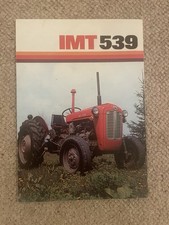 IMT 539 MF Massey Ferguson 35 Tractor Brochure Leaflet English