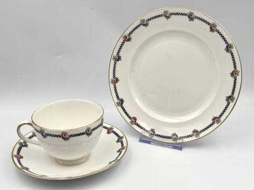 Foley china 1930s cup saucer - 1930s, &