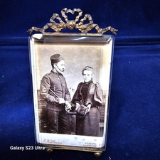 Small Brass Frame With Beveled