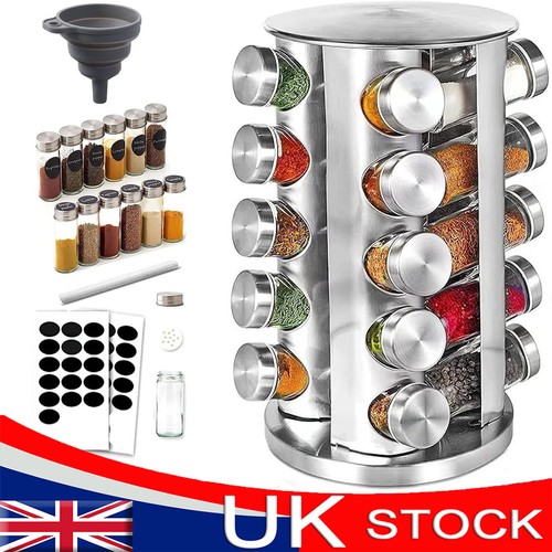 Jar revolving spice rack - 20,