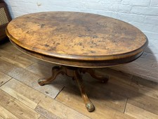 Victorian Antique Burr Walnut