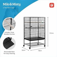 Milo & Misty 2 Tier Large