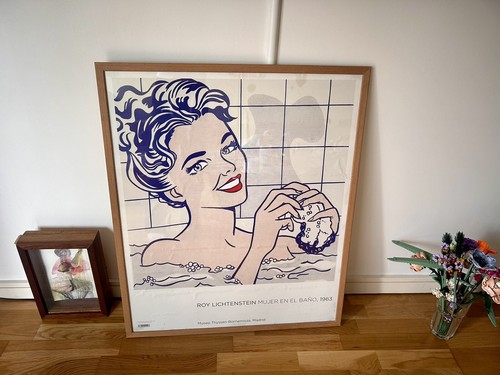 Roy lichtenstein print mujer - lichtenstein,