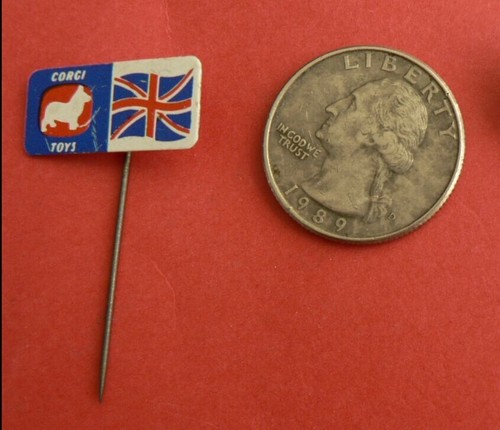 Old lapel pin corgi - ,