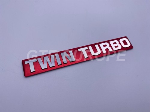 Twin turbo emblem - twin,