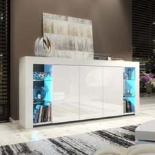 164cm High Gloss Doors I White