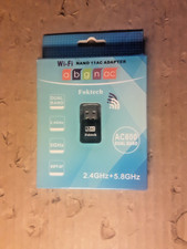 Foktech 2.4GHz + 5GHz Nano WI-FI Dongle