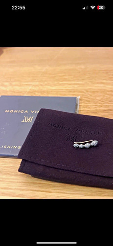 Monica vinader diamond climber - diamond,