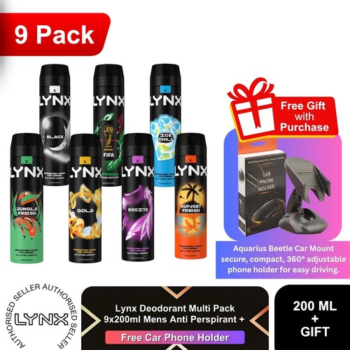 Lynx deodorant multi pack - multi,