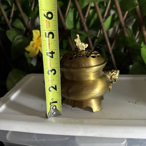 Chinese brass incense - chinese,