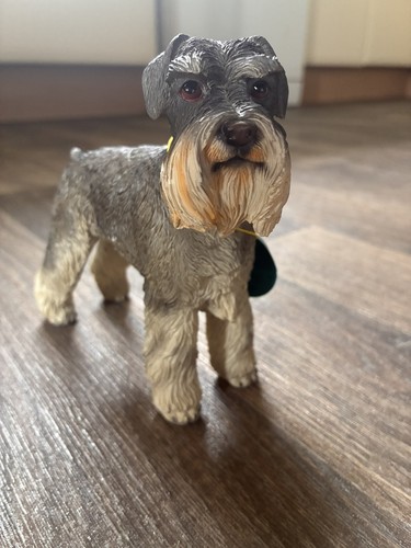 Schnauzer dog figurine - schnauzer,
