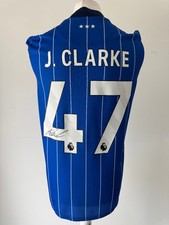 Signed JACK CLARKE Shirt - Ipswich Town -EXACT PROOF/COA- Sunderland Leeds Spurs