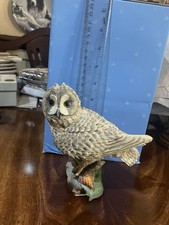 Country Artist, Short Eared  Owl Figurine