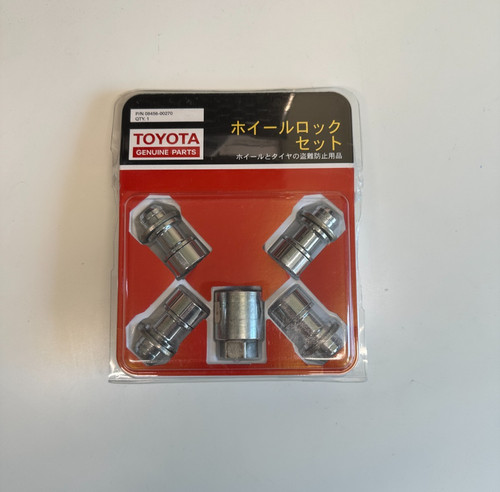 Genuine toyota wheel - lock, nut