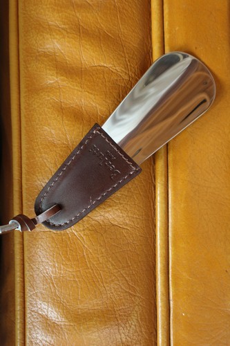 Berluti metal shoe horn - berluti,